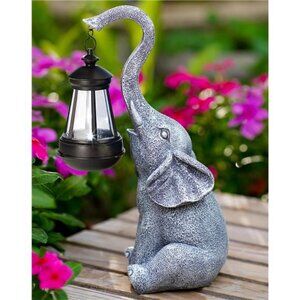 Elephant Statue for Garden Decor with Gift Appeal - Ideal Gifts (11" Elephant)